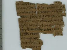 Papiro do provável evangelho apócrifo.