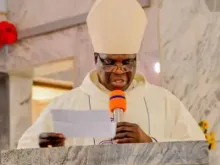 Arcebispo de Kaduna, Dom Matthew Man-bear Ndagoso. Crédito: Foto cortesia da ACI África.