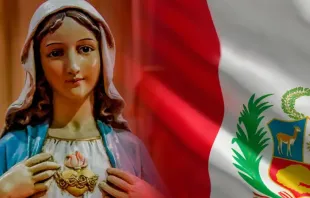 Imagem do convite à Consagração do Peru ao Imaculado Coração de Maria. Crédito: Facebook Pe. Omar Buenaventura.
