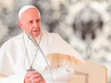 Papa Francisco. Crédito: Daniel Ibáñez (ACI)