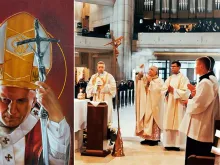 Pintura de São João Paulo II de Mahto Hogue (2009) - Bispos poloneses que comemoram 100 anos de nascimento de SJPII (2020