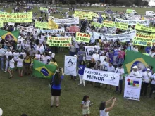 Marcha pela Vida em Brasília 