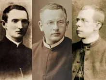 Pe. Juozas Montvila, Pe. Joseph Peruschitz e Pe. Thomas Byles.