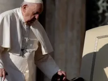 O papa na audiência geral de ontem (12