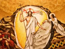 Mosaico do Cristo Ressuscitado da Basílica Nacional da Imaculada Conceição em Washington D.C.