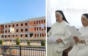 Nova escola e religiosas dominicanas em Qaraqosh, no Iraque. Crédito: ACN.