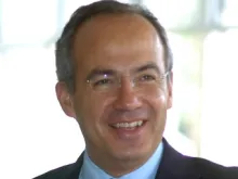 Felipe Calderón, presidente do México.