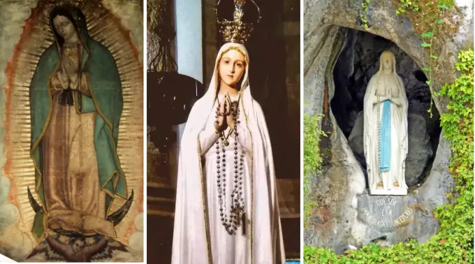 240522-VirgenDeGuadalupe-Virgen-de-Fatima-Virgen-de-Lourdes.Credito-Dominio-Publico-y.webp ?? 