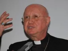 Dom Claudio Maria Celli, presidente do Pontifício Conselho para as Comunicações Sociais.