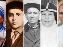 Madre Teresa, Beato José Sánchez del Rio, Padre Brochero, Elizabeth Hesselblad e o Beato polonês Estanislau de Jesus Maria