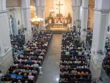 Missa de elevação do santuário da São José. Foto: Comunicação Arquidiocese de Aracaju.