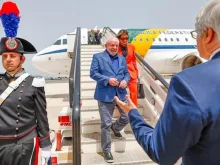 Lula desembarca em Roma para encontro com o papa Francisco e presidente da Itália, Sergio Mattarella. Foto: Instagram