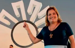 Simone Franklin no Festival Halleluya. Foto: Instagram