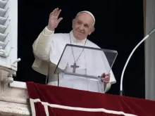 Papa Francisco no Ângelus de hoje (13). Foto: Vatican Media