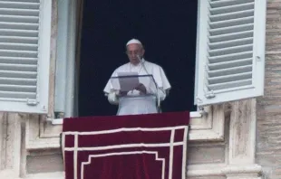 Papa Francisco no Ângelus.