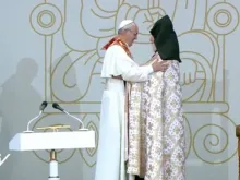 O Papa em um momento do Encontro Ecumênico em Ereván.