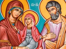 São Joaquim e Sant’Ana com a Virgem Maria 