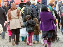 Imigrantes do Oriente Médio chegam à Alemanha em outubro de 2015