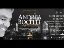 Show de Andrea Bocelli no Santuário de Aparecida.