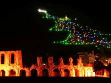 Árvore de Natal de Gubbio.