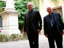 Pe. Arturo Pablo Ros e o Cardeal Antonio Cañizares 
