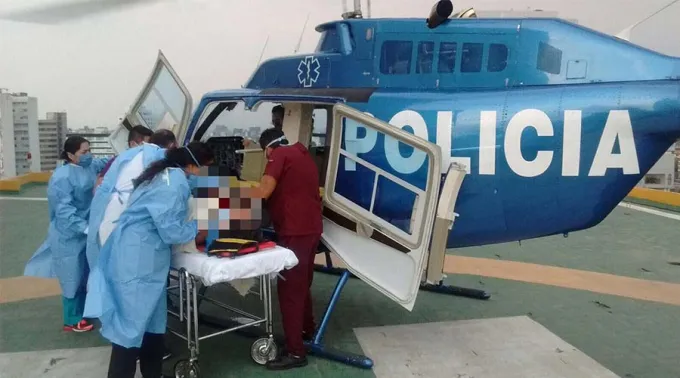 AtentadoSacerdoteMexico_Twitter_SSP_CDMX_150517.jpg ?? 