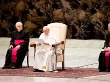 Papa durante a Audiência Geral desta quarta-feira 