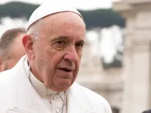 Papa na audiência geral.