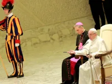 O Papa na Audiência Geral.