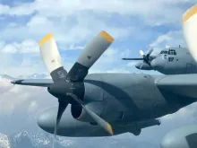 Avião das Forças Aéreas do Chile