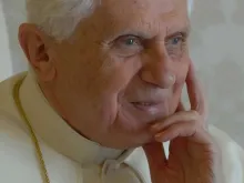 Papa Emérito Bento XVI. Crédito: Vatican Media