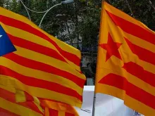 Bandeira independentista catalã.