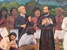 Beatos sacerdotes Pedro Ortiz de Zárate e Juan Antonio Solinas. Imagem: Martiresdelzenta.org