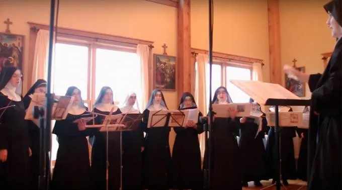 BenedictinasDeMariaReinadelos_Apostoles_CapturaYoutube_020516.jpg ?? 