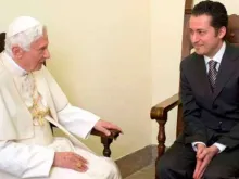 Bento XVI com Paolo Gabriele em uma imagem de arquivo.