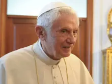 O papa emérito Bento XVI