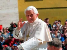 Papa emérito Bento XVI.