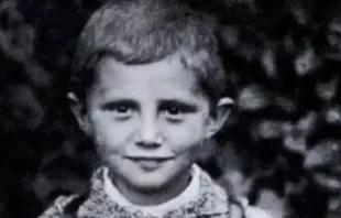 Joseph Ratzinger quando menino