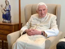 O papa emérito Bento XVI