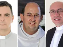 Pe. Juarez Delorto Secco, Pe. Francisco Cota de Oliveira e Pe. Amilton Manoel da Silva. Fotos: CNBB