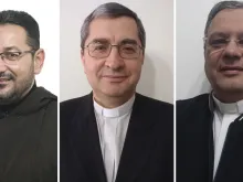 Bispos nomeados para titular da Diocese de Grajaú (MA) e auxiliares da Arquidiocese do Rio de Janeiro. Fotos: CNBB