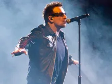 Bono durante um show do U2 