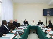 Reunião do Conselho de Cardeais em uma foto de arquivo.