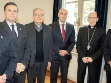 Conferência Episcopal Argentina se reúne com candidato à presidência da Frente NOS. Crédito: Frente NOS