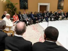 Audiência do papa Francisco com a Pontifícia Academia das Ciências