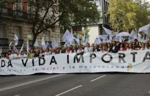 Marcha "Cada vida importa".