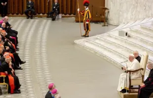 Encontro do papa Francisco com os responsáveis diocesanos do Caminho Sinodal Italiano.