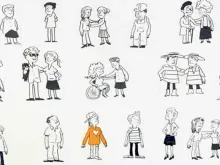 Campanha divulgada no Metrô de Santiago