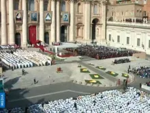 Cerimônia de canonização da Irmã Dulce e outros 4 beatos.