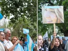 Fotos da caravana pela justiça e pela vida em Mendoza, Argentina